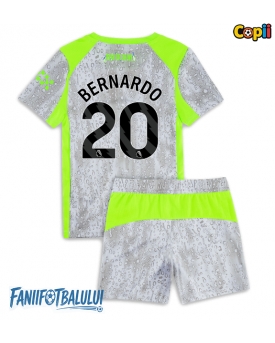 Manchester City Bernardo Silva #20 Echipament de Fotbal Replică 2025-26 Copii Treilea (+ Șorturi)